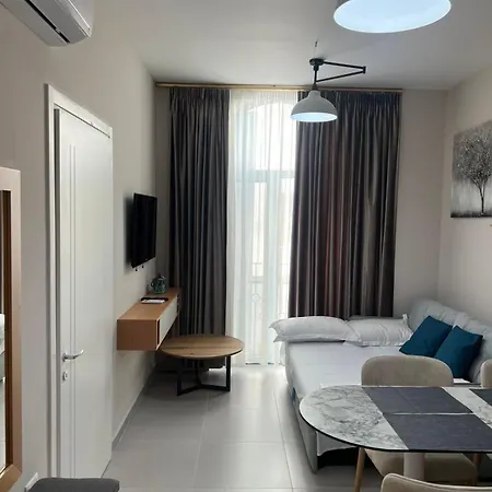 Appartement Comfort Apartmentsantorini 5 Minutes Walking From The Gjilek
